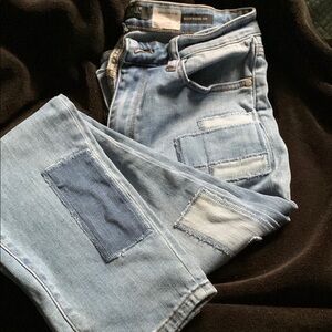 NWOT Judy blue patchwork jeans